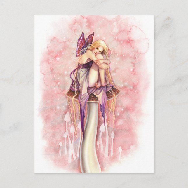 Littlest Fairy Postcard Postkarte (Vorderseite)