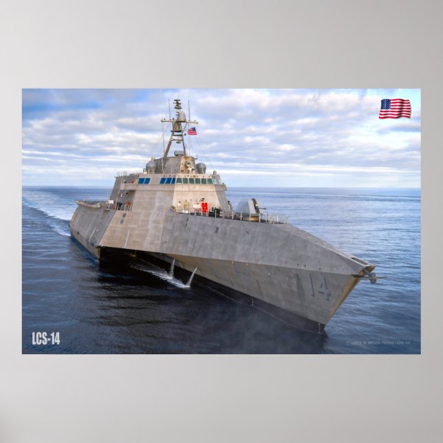 LITTORALE BEKÄMPFUNG - LCS-14 POSTER (Vorne)