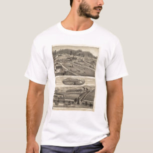 Litze u. Guerne mit Wohnsitz von CA Bodwell T-Shirt