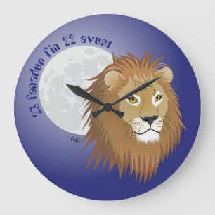 Liun 23 fanadur fin 22 avust große wanduhr