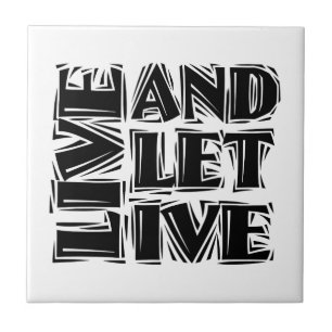 Live-12-Step-Erholung-Slogan-Angebot Gelassen Fliese