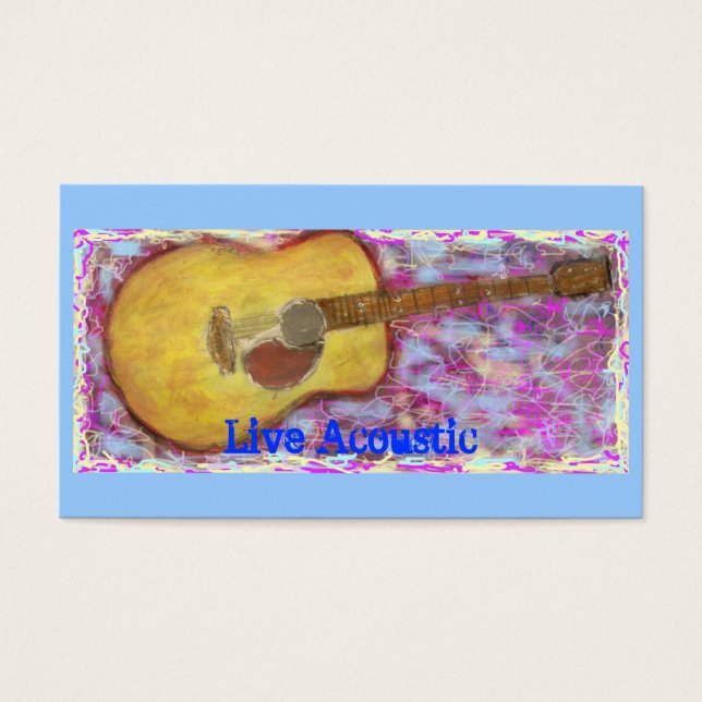 Live Acoustic Guitar (Vorderseite)