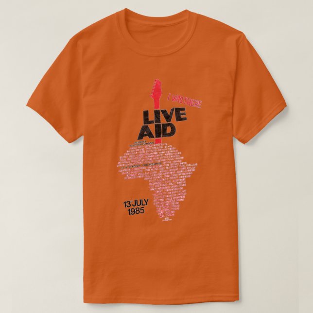 Live Aid 2 T-Shirt (Design vorne)