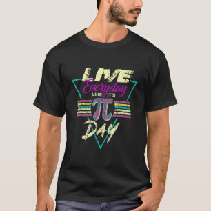 Live Alltag wie es ist Pi Day Funny 3 14 Mathemati T-Shirt