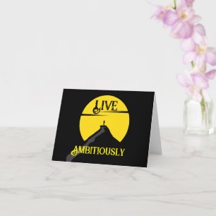 Live Ambient Grußkarte Karte
