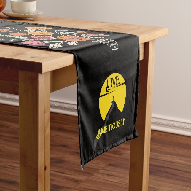 Live Ambient Table Runner Kurzer Tischläufer (Beispiel)