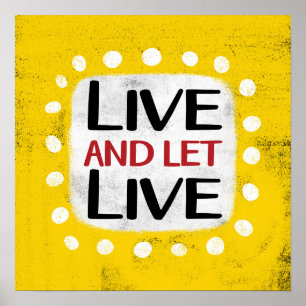 Live and Lass Poster Wall Art