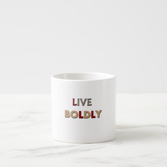 Live Bolly Espressotasse (Vorderseite)