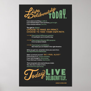 Live Deliberation: Ein Manifest Poster