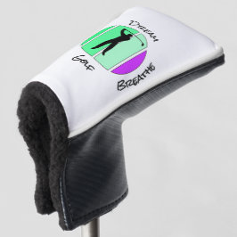 Live, dream, breathe golf golf headcover
