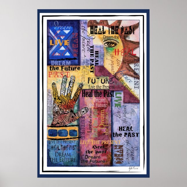 Live & Dream heilen Poster (Vorne)