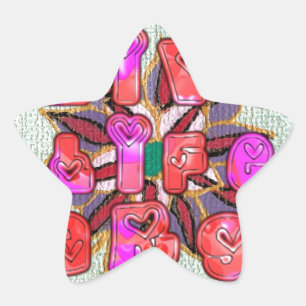 Live Experience Life Große Geschenke.jpg Stern-Aufkleber