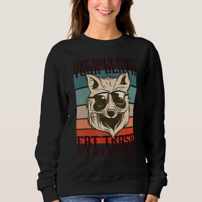 Live-Fakes Ihr Todestrakt wird von einem Auto oder Sweatshirt (Vorderseite)