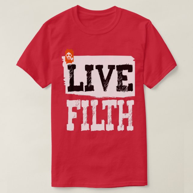 LIVE FILTER T-Shirt (Design vorne)