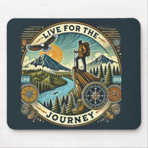 "Live for Journey" Mousepad