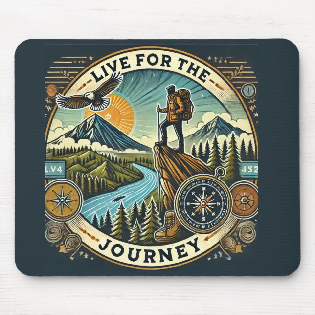 "Live for Journey" Mousepad (Vorne)