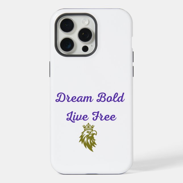 Live Free iPhone-Hülle iPhone Hülle (Rückseite)