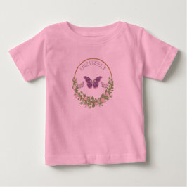 Live Freely Butterfly Floral T - Shirt