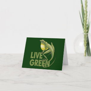 Live Green Feiertagskarte