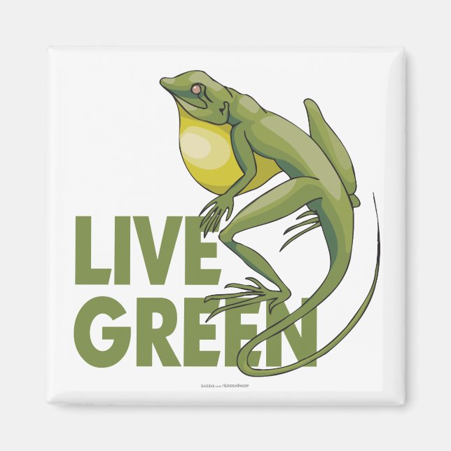 Live Green Magnet (Vorne)
