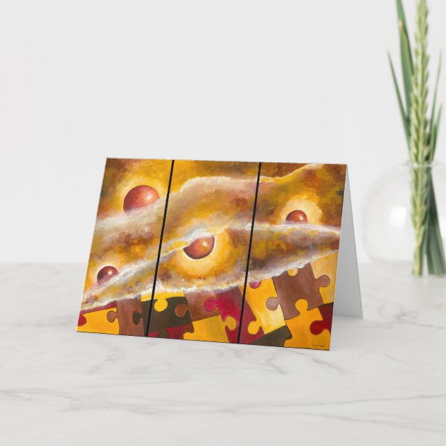 Live-Grußkarte Karte (Vorderseite)