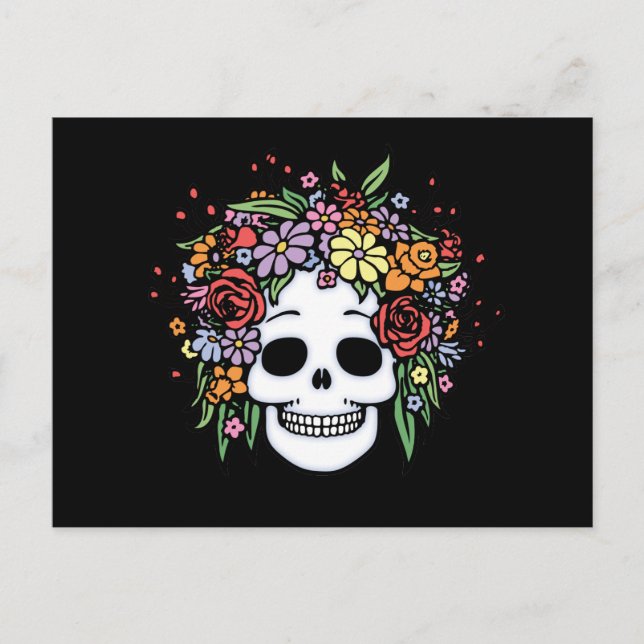 Live Head Postkarte (Vorderseite)