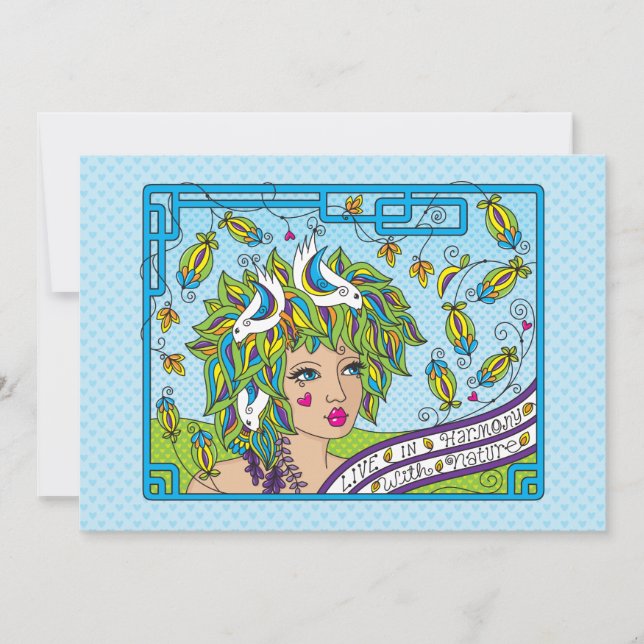 Live in Harmony_Flat Card 7"x5" (Vorderseite)