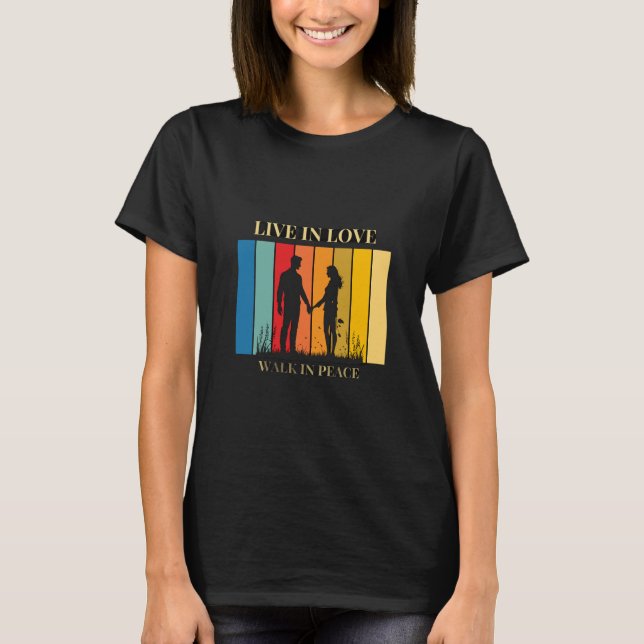 Live in Love women's t-shirt (Vorderseite)