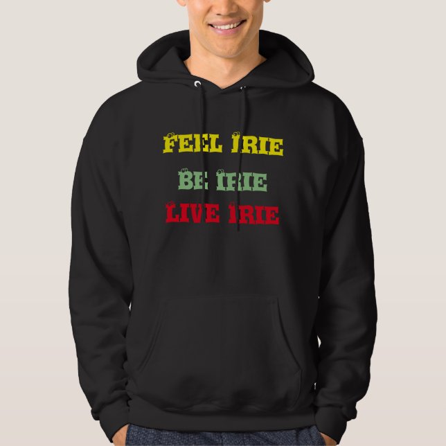 Live Irie Hoodie (Vorderseite)