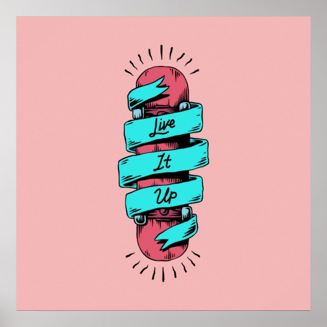 Live it poster (Vorne)