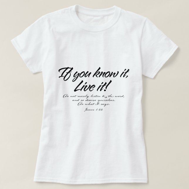 Live-IT-T - Shirt (Design vorne)