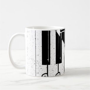 Live Jazz Calligraphy Illusion Logo Lettering with Kaffeetasse