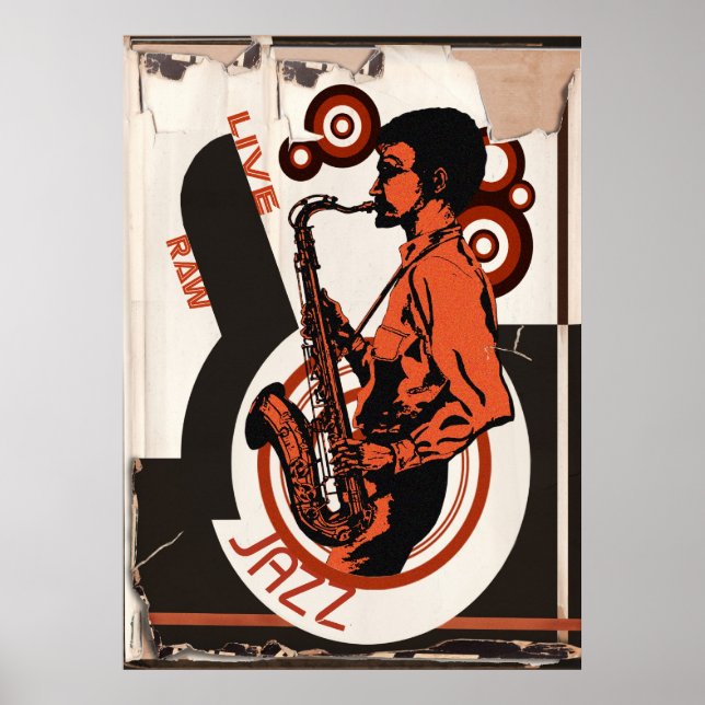 Live Jazz Poster (Vorne)