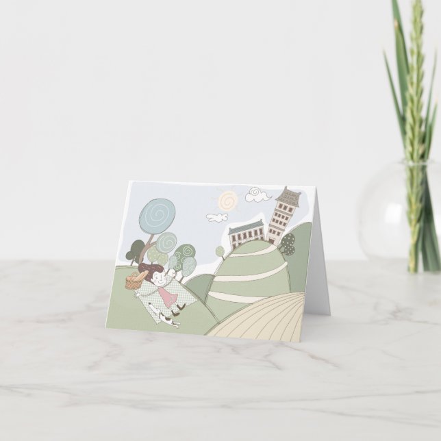 Live-Lächeln-Liebe Nr. 2 Grußkarte Karte (Vorderseite)