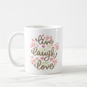 Live-Lachen-Liebe Kaffeetasse
