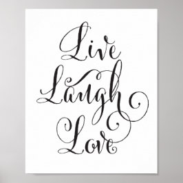 Live, Lachen, Liebe Poster