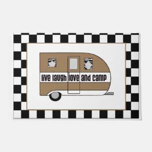 "Live, lachen, Liebe und Lager" Doormat Fußmatte