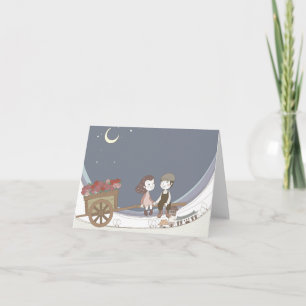 Live-Lachs-Liebe #12 Grußkarte Karte