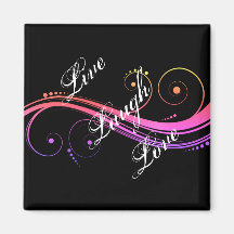 Live Lagh Liebe Black Magnet