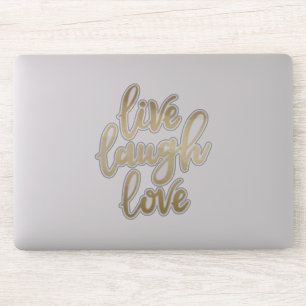 Live-Lagh Liebe Imitate Gold Briefmarke Aufkleber