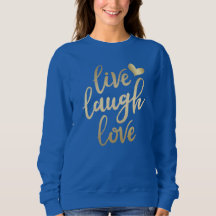 Live Lagh Liebe Imitate Gold Letters Deep Royal