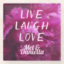 Live Lagh Liebe Lila Peony Floral