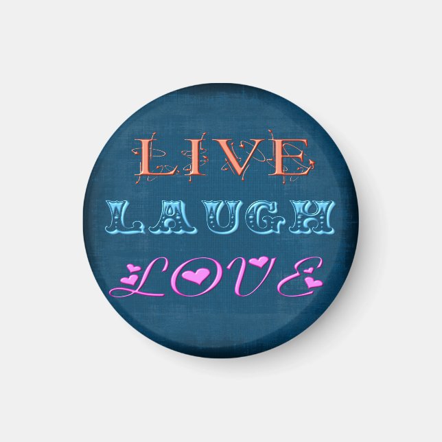 Live Lagh Liebe Magnet (Vorne)