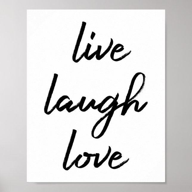 Live-Lagh-Liebe-Poster Poster (Vorne)