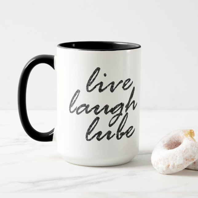 Live-Laub Lube Tasse (Mit Donut)