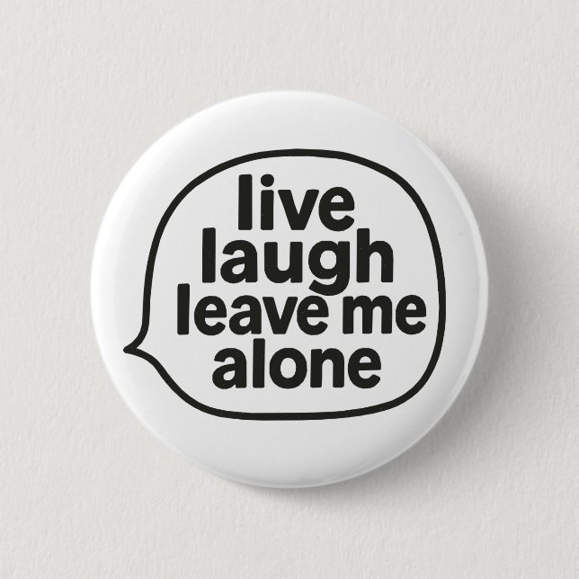 Live Laugh Button (Vorderseite)