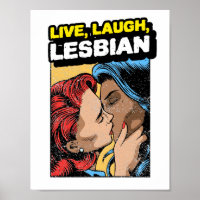 Live Laugh Lesbian