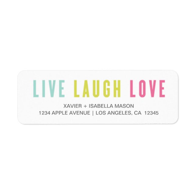Live-Laugh-Liebe (Vorne)