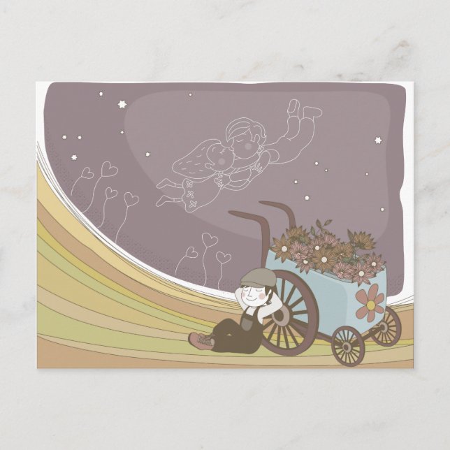 Live-Laugh Liebe #10 Postcard Postkarte (Vorderseite)