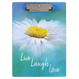 Live Laugh Liebe Daisy Klemmbrett